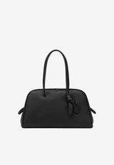 Jacquemus Medium Turismo Grained Leather Shoulder Bag Black BAU00417AC03A03/T_JACQM-990