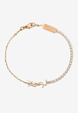 Saint Laurent Cassandre Charm Bracelet Gold 712345Y1526/T_YSL-8066