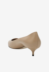 Jimmy Choo Amelia 35 Calf Leather Pumps Beige AMELIACLF/T_JIMCH-121503