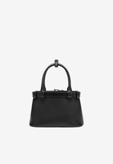 Prada Small Buckle Leather Bag Black 1BA502OBO2CY9/T_PRADA-F0002