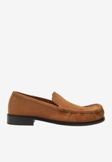Dries Van Noten Suede Leather Loafers Tan 0217190106/T_DRVNO-712
