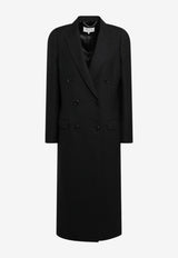 Maison Margiela Double-Breasted Tailored Coat Black S51AA0367M35994/T_MARGI-900