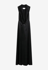 Maison Margiela Long Fluid Dress Black S29DG0065M36123/T_MARGI-900