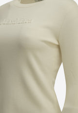 Max Mara Manto Long-Sleeved T-shirt White 2621366082600MXMMANTO001_e56b620d-134c-4383-9bd1-14bb469e667c