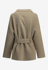 Isabel Marant Ceaton Belted Short Coat Beige 26AMA0580FAD3D03I23SD_73b2af72-04bb-462e-9514-baa220213951