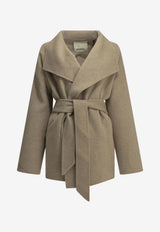 Isabel Marant Ceaton Belted Short Coat Beige 26AMA0580FAD3D03I23SD_73b2af72-04bb-462e-9514-baa220213951