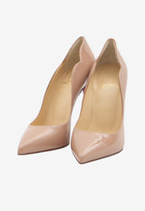 Christian Louboutin Hot Chick 100 Patent Leather Pumps Nude 1190911-PK1A-NUDE