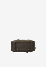 Golden Goose DB Vita Vintage Leather Top Handle Bag Brown GWA00470-A000753-55682