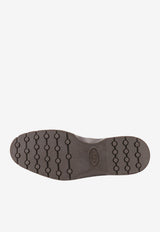 Tod's T Timeless Suede Loafers Brown XXM59K0KR10RE0S611_Brown_70014386