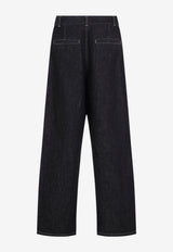 Minard Curved-Leg Jeans