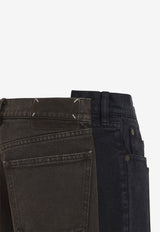 Deconstructed Spliced Jeans
