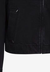 La Veste De-Nimes Zip-Up Jacket