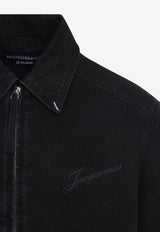 La Veste De-Nimes Zip-Up Jacket