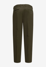 Herno Mid-Rise Creased Pants Green PT000236U129057730_3e3a146b-27c4-411d-b911-d7bec23bb219