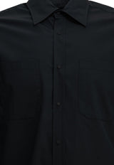 Herno Resort Mélange-Effect Shirt Blue CM00017UR12917S9200_7a8d9a3c-a0cd-495a-9935-f3d12f397f3d
