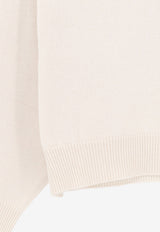 Brunello Cucinelli Monili High-Neck Sweater White M12744403C2832_English white_70014852