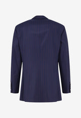 Brunello Cucinelli Single-Breasted Pinstripe Suit Blue MV4419CTN5C007_Navyrosso_70014864