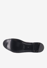 Saint Laurent Le Loafer in Smooth Leather Bordeaux A002CJAAGXG6110_HELIOSBORDEAUX_70422216