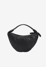 Fortune Croissant Leather Shoulder Bag
