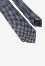 Geometric Silk Tie