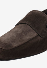 Suede Leather Loafers