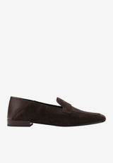 Suede Leather Loafers
