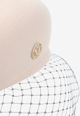 Bonnie Wool Felt Veil Hat