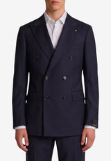 Tagliatore Vesuvio Double-Breasted Suit Blue 2SVS20B11-070001-B5713
