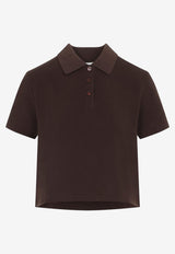 Cassandre Cropped Polo T-shirt