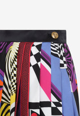 Teatro Foulard Print Skirt