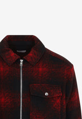 Tartan Check Zipped Shirt