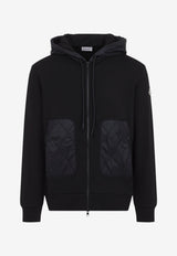 Zip-Up Knit Hoodie