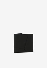Loewe Puzzle Edge Bi-Fold Wallet Black C510302X23--1100