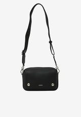 Loewe Small Pebble Messenger Bag Black BANBPCBX04--1100