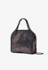 Stella McCartney Mini Falabella Shaggy Deer Shoulder Bag Blue 371223-WP0489-4018