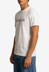 Moncler Mon Duck Printed T-shirt White L20918C00033-89B8U-00A