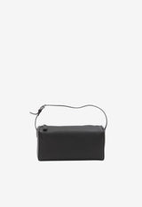The Row 90s Leather Top Handle Bag Black W1281-L97-BLPL