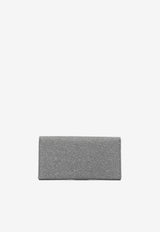 Jimmy Choo Emmie Glittered Clutch Silver EMMIEUBDANTRACITE/SILVER_260494b8-c5ff-42b4-bb39-3edec4ad252c