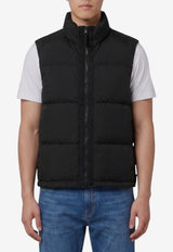 Stone Island Padded Zip-Up Vest Black L2S15G100004-S0483-V0029