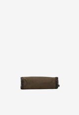 Stella McCartney Micro Falabella Faux Suede Shoulder Bag Brown 391698-WP0543-2822