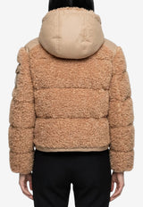 Moncler Alpestre Teddy Down Jacket Brown L20931A00195-54AM6-22G