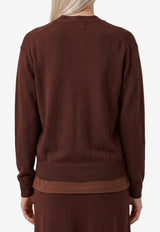 Lemaire Twisted Wool Blend Cardigan Brown PO0052-LK1063-RE401