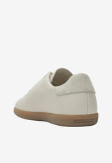 ZEGNA 232 Leather Low-Top Sneakers Cream S8219ZLHCVN/T_ZEGNA-PAN