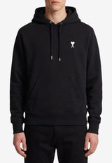 AMI PARIS Ami De Coeur Hooded Sweatshirt Black HSW764-730-045