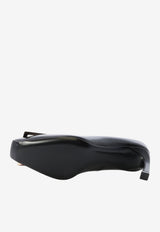 Roger Vivier Belle Vivier 70 Leather Pumps Black RVW40015280-BSS-B999