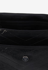 Saint Laurent Medium Niki Shoulder Bag in Vintage Leather Black 633184-0EN07-1000