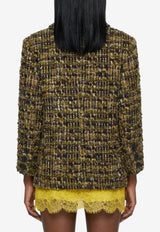 Saint Laurent Boxy Tweed Blazer Multicolor 871063-Y3L80-3113