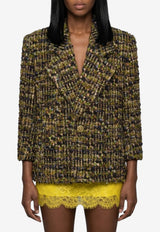 Saint Laurent Boxy Tweed Blazer Multicolor 871063-Y3L80-3113