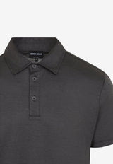 Silk Blend Polo T-shirt