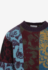 Matadi Patchwork Knit Sweater